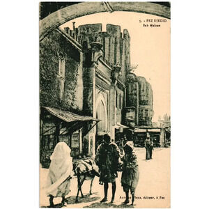 5. Fez Djedid Bab Makina Morocco Postcard